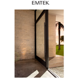 Emtek 48 Inch Long Entry Door Pull - Round Bar