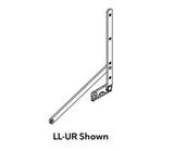 Marvin Casement Egress Hinge Arm Assembly Coastal, Choose Handing