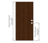 TRILENNIUM 8/0 INACTIVE 3020 PASSIVE DOOR LOCK - VICTORIAN BRONZE
