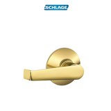 Schlage CS200-Series Commercial Grade 2 Interconnected Elan Entry Lever Set and Full Interchangeable Core Deadbolt with Camelot Escutcheon