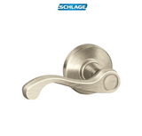 Schlage CS200-Series Commercial Grade 2 Interconnected Flair Entry Lever Set and Full Interchangeable Core Deadbolt with Plymouth Escutcheon