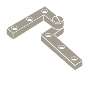 Deltana hardware from the Golden Locks catalog