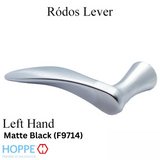 HOPPE Left Hand , Ródos Lever M1603 - Matte Black