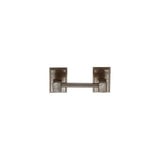 Tempo Horizontal Toilet Paper Holder - Rectangular Escutcheon 2 1/2" x 3 3/4"