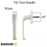 Marvin Tilt Turn Pistol Grip Handle, Non-keyed