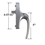 Savio Cremonese / Terrace Door Hardware, Multipoint Lock Manon Handle with key