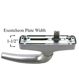 Savio Cremonese / Terrace Door Hardware, Multipoint Lock Manon Handle with key