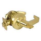 Marks USA MAR195AQ 195AQ Exit Lever Lockset — Grade 1 Survivor Series, AQ-Exit Function, Bright Polished Brass