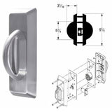 Marks USA 195BHN LifeSaver Behavioral Health Anti-Ligature Passage Lever Lockset — Grade 1, Stainless Steel, Lifetime Warranty