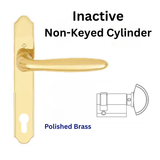 Hoppe Inactive Verona Handle Set M151/374N/C, Polished Brass - 2712651