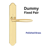 Hoppe Verona Dummy Handle Set M151/374N, Polished Brass - 3653664