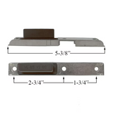 Agb Roller Cam And Bolt Strike, 18x134x8.5mm, Non-Handed