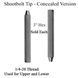 Shootbolt Tip, For Concealed Mpl - 3" Hex