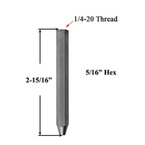 Shootbolt Tip, For Concealed Mpl - 3" Hex
