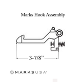 Marks Hook Lock For Sliding Gate Locks