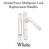 Atrium / Ferco 70mm handle, 7 mm Spindle, White