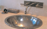 Ellipse Sink 17" x 6 1/2" x 20"