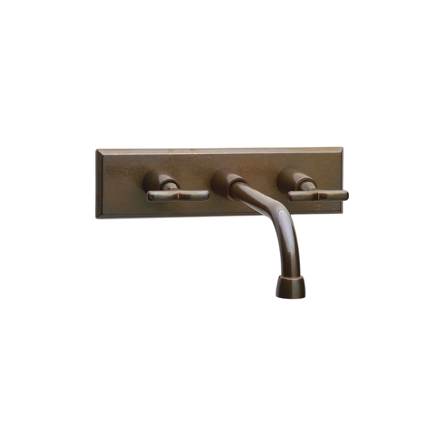 Wall Mount Faucet with Rectangular Escutcheon
