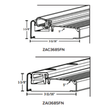 3-11/16" Endura Adjustable & Articulating Door Sill – Z-Series, Z-Lineal Threshold