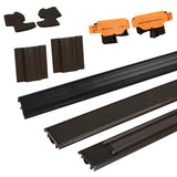 Aluminum Z-Articulating Cap Sill Single Door Retrofit Kit