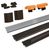 Aluminum Z-Articulating Cap Sill Single Door Retrofit Kit