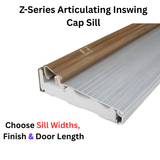 Endura Z-Articulating Cap Sill™ and Sealing System, Choose Width, Finish & Door Length