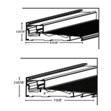 Endura Z-Series Full Lineal Substrate Sidelite Sills, Choose Sill Width, Length & Finish