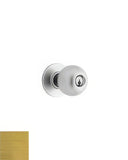 Schlage A25D-ORB Orbit Exit Only Door Knob with Exterior Blank Plate