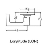Schlage Commercial ALX40 LON (Longitude) Privacy Lever Lock
