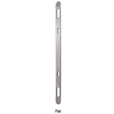 FFI Ashford Flat strike plate, Stainless Steel