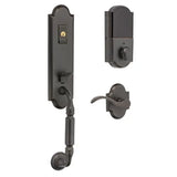 Baldwin 85350-060-BRFD Estate Evolved Manchester Smart Handleset Venetian Bronze