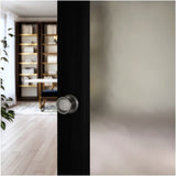 Baldwin K012 Non-Turning One-Sided Dummy Door Knob Set with 5078 Trim from the Estate Collection