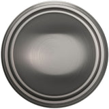 Baldwin Coined and Knurled K012 Passage Door Knob Set with 5078 Trim from the Estate Collection