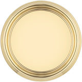 Baldwin Coined and Knurled K012 Passage Door Knob Set with 5078 Trim from the Estate Collection
