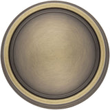 Baldwin Coined and Knurled K012 Passage Door Knob Set with 5078 Trim from the Estate Collection