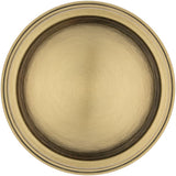 Baldwin Coined and Knurled K012 Passage Door Knob Set with 5078 Trim from the Estate Collection
