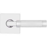 Baldwin L030 Gramercy Knurled Left Handed Single Door Lever without Rosette from the Estate Collection