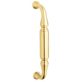 Baldwin 10 Inch Center to Center Richmond Style Door Pull with Rosettes