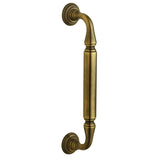 Baldwin 10 Inch Center to Center Richmond Style Door Pull with Rosettes