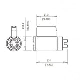 Cylinder Body for Baldwin® Type KIK Cylinder Short (4 Chamber) - MTL™600