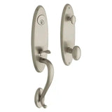 Baldwin 85360 Blakely Emergency Egress Handleset w/ 5025 Egg Knob