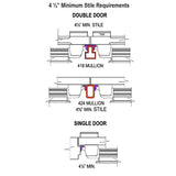 Cal-Royal A7700EO/AF7700 Panic Rim Exit Device