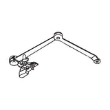 Cal-Royal 900HOSPRING Super Rigid Parallel Arm Stopper Hold Open, Non-Handed