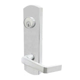 Cal-Royal A7700 x ESC7700 Panic Rim Exit Device with Escutcheon Entrance Lever Trim