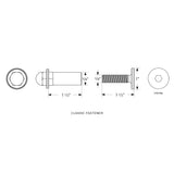 EMTEK B1101 Sliding Barn Door Hardware Kit, Choose Finish & Track