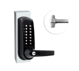 CodeLocks CL600 MECHANICAL Front & Back Plate only Marine Grade Black
