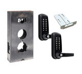 CodeLocks CL610 & CL615 Marine Back to Back Gate Box Kit, Black