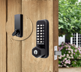 CodeLocks CL210 Marine Mortise Deadbolt with Key Override, Black