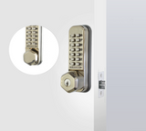 CodeLocks CL290 MECHANICAL Mortice Latch PVD Back to Back S/Steel