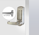 CodeLocks CL600 MECHANICAL Front & Back Plate only PVD Brushed Steel